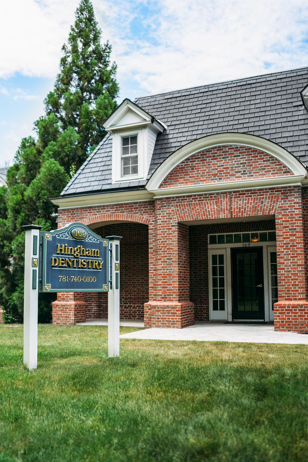 The Hingham Dentistry practice on Lincoln Street in Hingham, MA